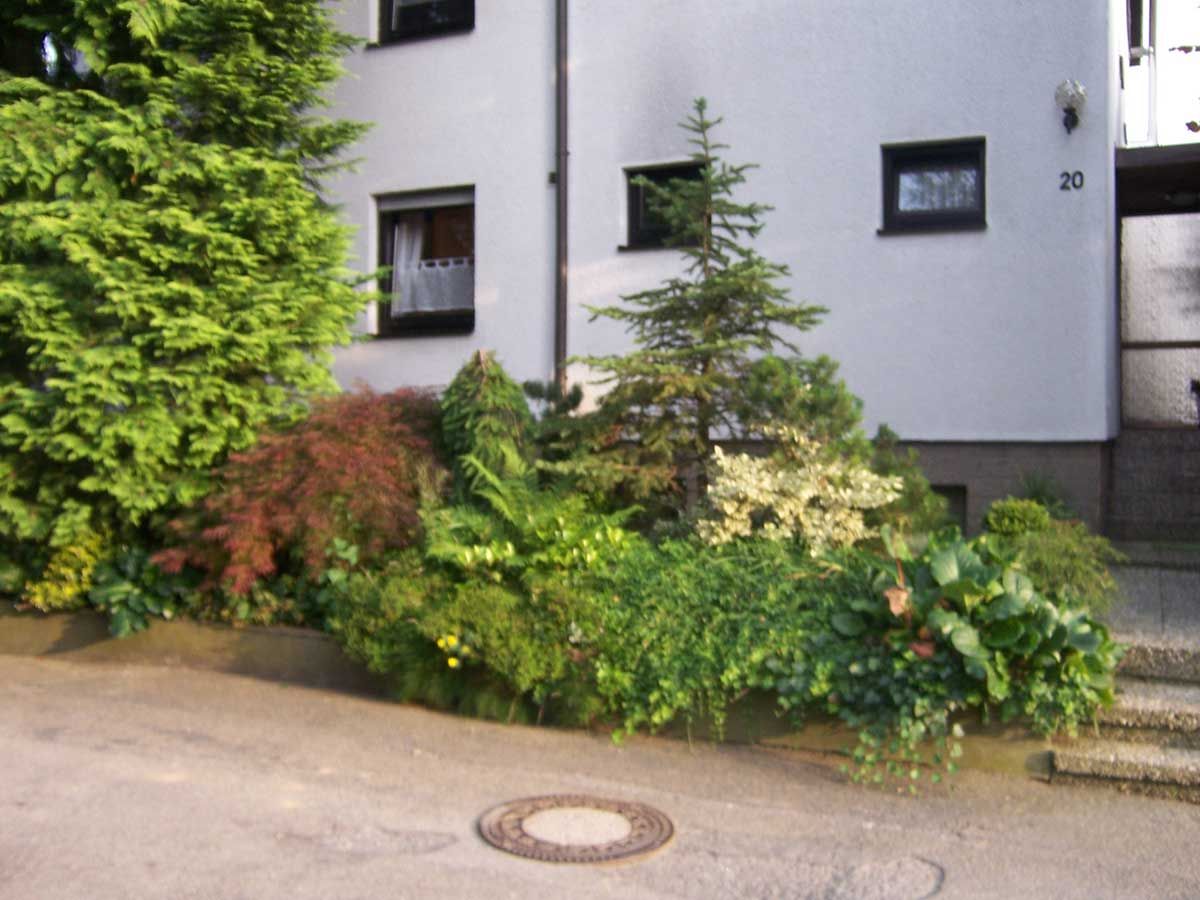 Hausgarten Heiningen — vorher