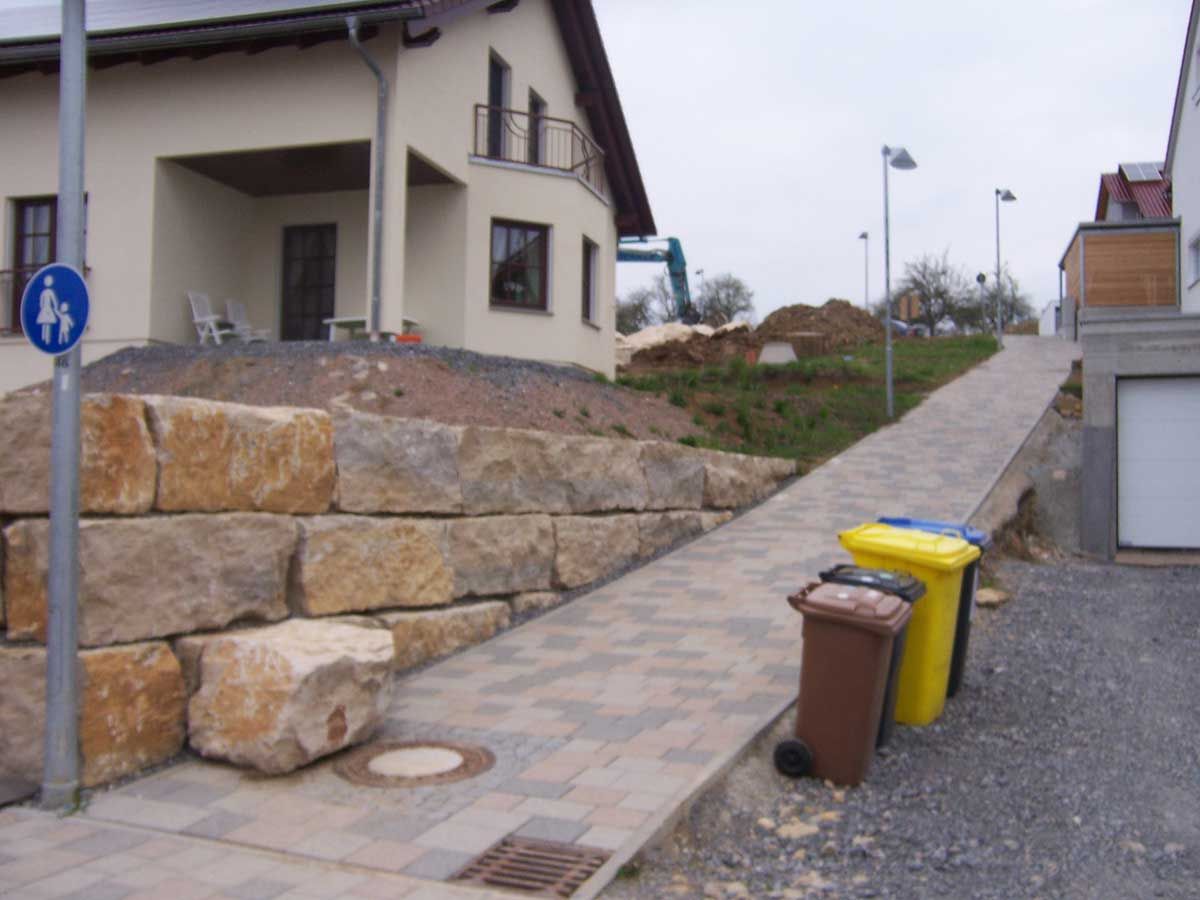 Hausgarten Schlör — vorher